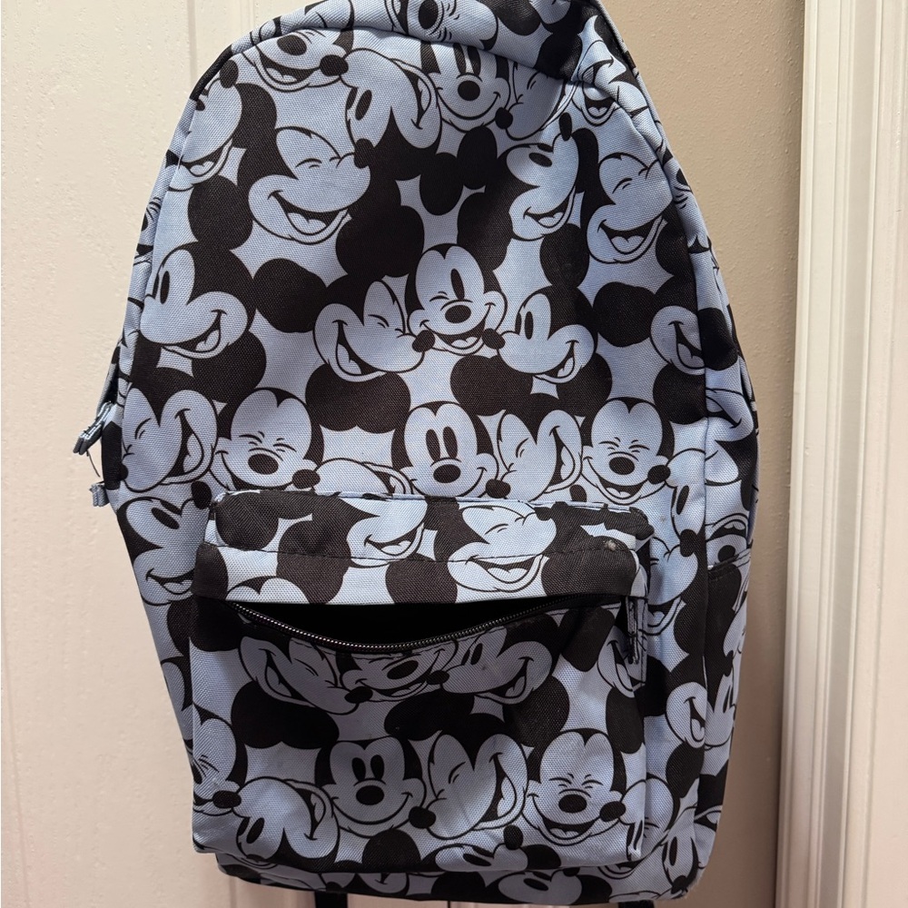 Mickey Mouse Patterned Backpack - image 1